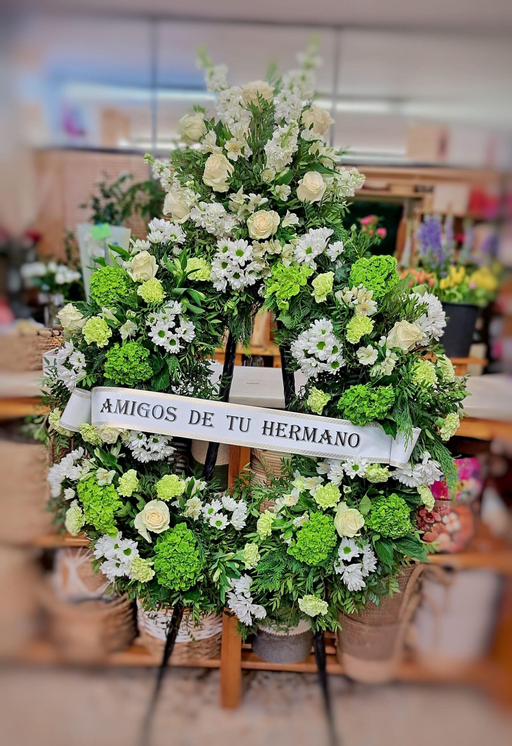 centros de flores con ramo para iglesia