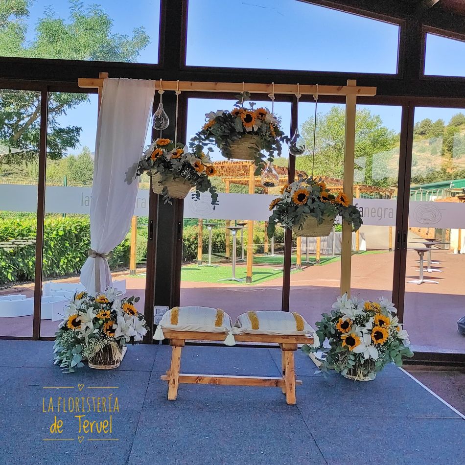 ramo de flores artesanal boda detalle